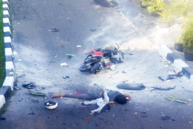 Solo Bomb Attacker Desperate...