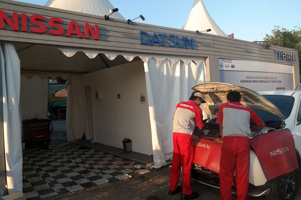 Posko Mudik Nissan Bikin...