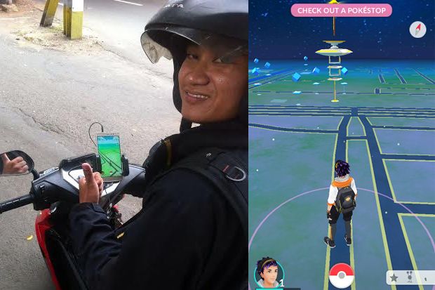 Demi Tangkap Pokemon...