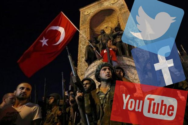 Kudeta Turki, Facebook,...