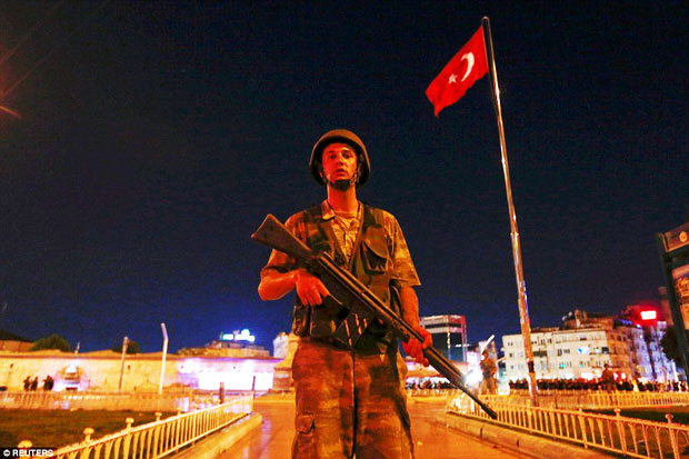 Turkey Military Coup,...