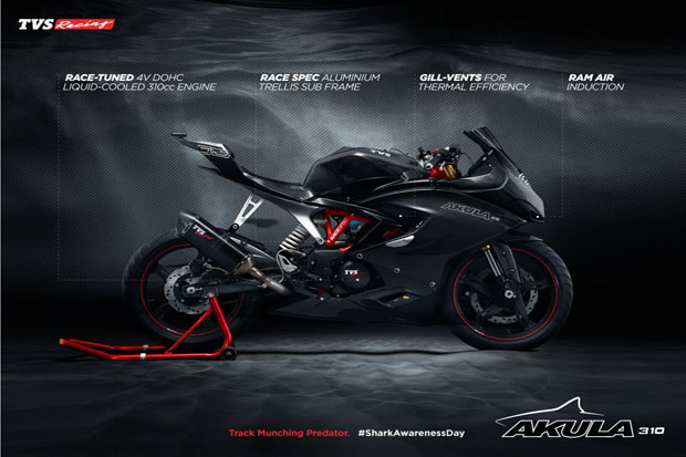 TVS Akula Dibekali Mesin...