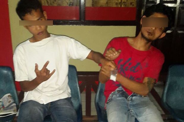 Digelandang Polisi,...