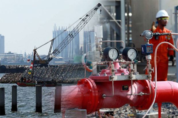 Pipa Gas Dekat Proyek...