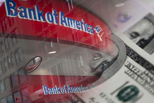 Keuntungan Bank of America...