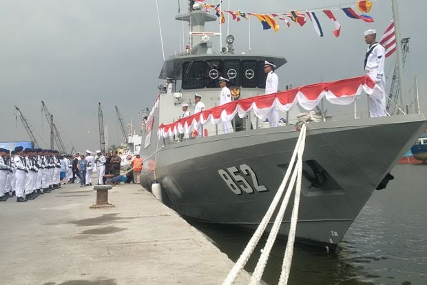 KRI Cakalang 852 Perkuat...