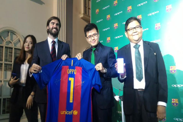 Oppo Gandeng FC Barcelona...