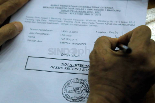 Pungutan Biaya di Sekolah...