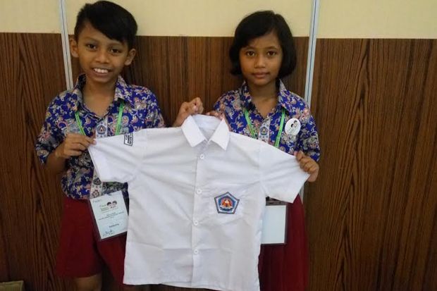 Unik! Siswa SD Buat...