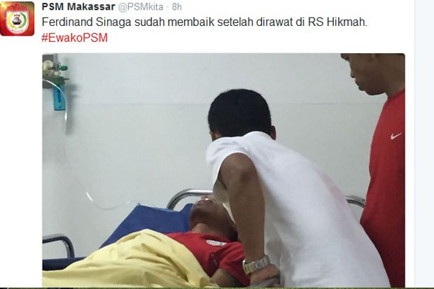Pasca Pingsan Usai Laga,...