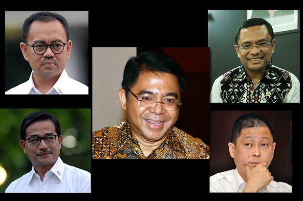 Jokowi Ganti Lima Menteri...
