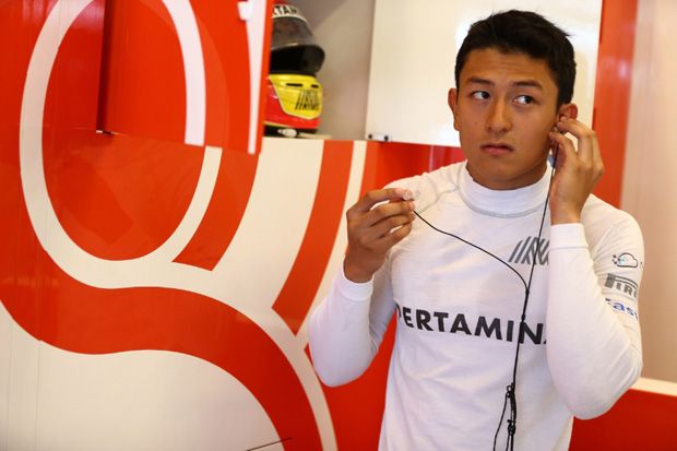 Rio Haryanto Balapan...