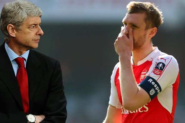 Sudah Cedera, Per Mertesacker...