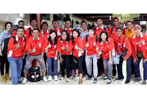 Tim Bulu Tangkis Indonesia...