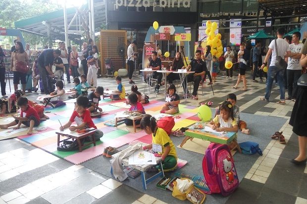 Ratusan Anak Antusias...