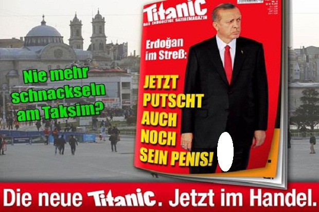 Menghina, Majalah Jerman...