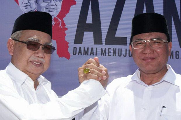 Pilgub Aceh, Zaini Abdullah...