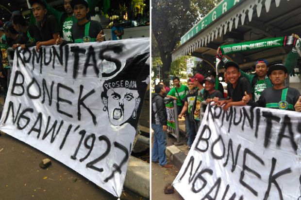 Bonek 1927 Kecewa PSSI...