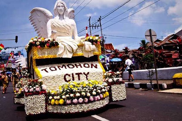 Once Tampil di Tomohon...