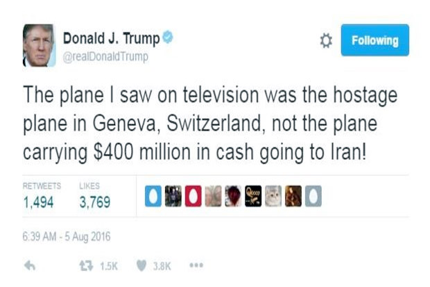 Soal Uang Tebusan, Trump...