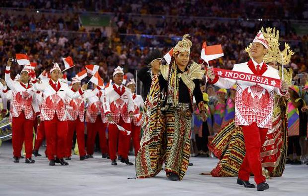 Kontingen Indonesia...