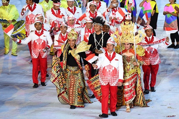 Kostum Olimpiade Kontingen...
