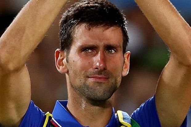 Air Mata Novak Djokovic...