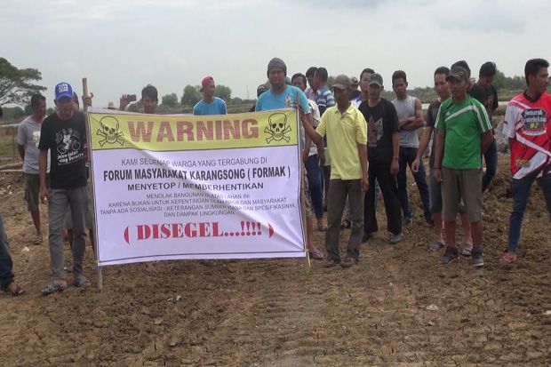 Tolak Pembangungan TPS,...