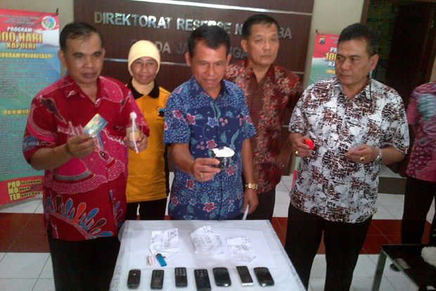 Polda Jateng Bekuk Bandar...