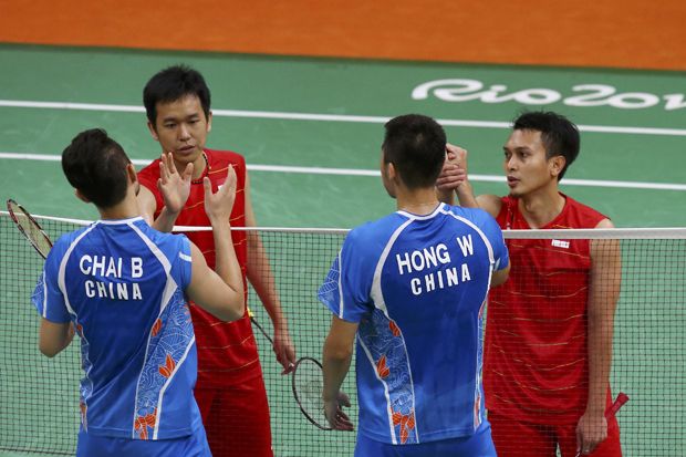 Dikalahkan Duet China,...