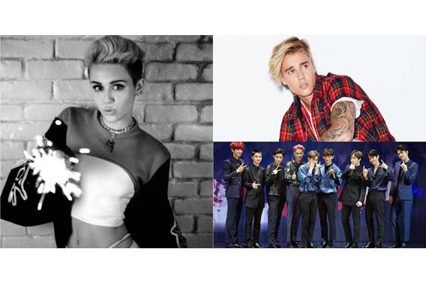 Justin Bieber vs EXO,...