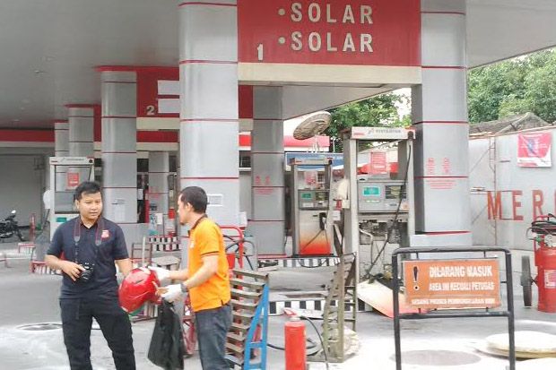 SPBU Balapan Meledak,...