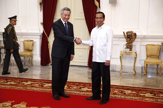 PM Singapura dan Jokowi...