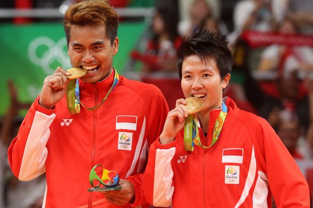 Tontowi/Liliyana Senang...