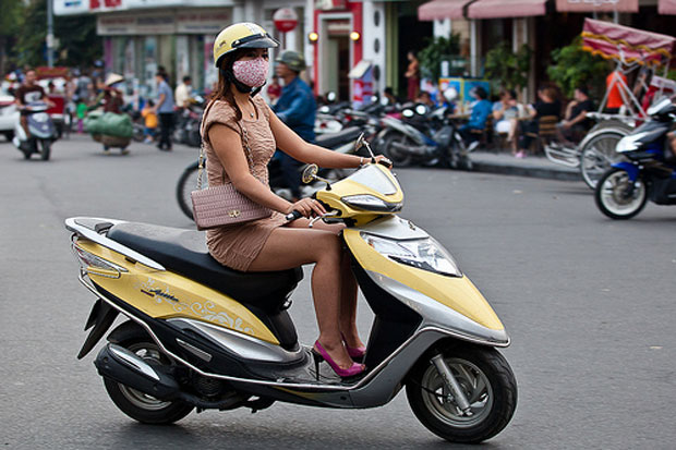 Motor Dilarang Berseliweran...
