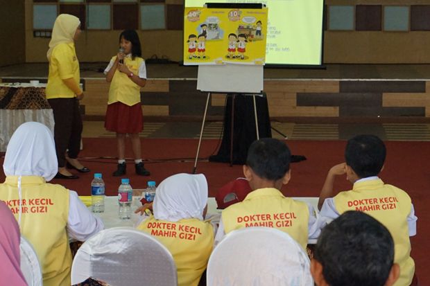 Siswa SD di Pasuruan...