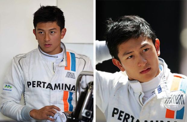 Rio Haryanto Bertugas...