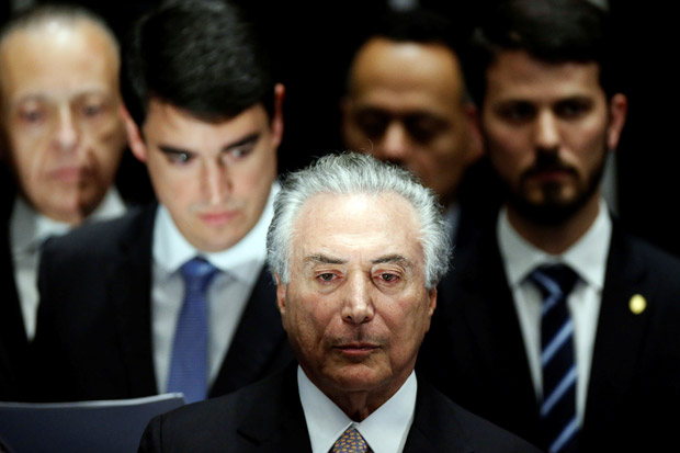 Michel Temer Dilantik...