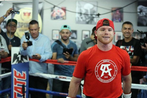 Saul Canelo Alvarez...
