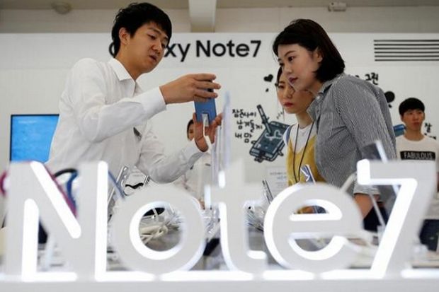 Mudah Terbakar, Samsung...