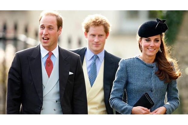 Pangeran William & Harry...