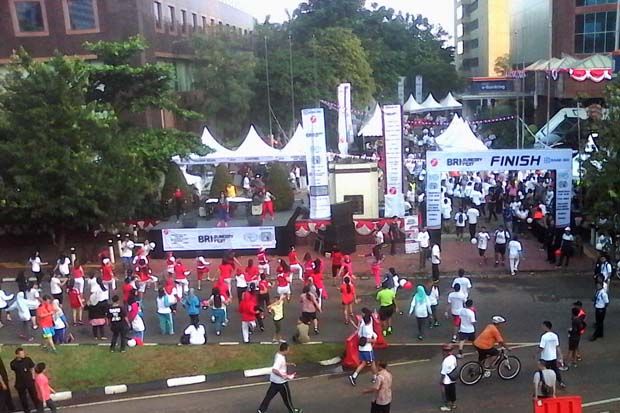 Peserta Puji BRI Sunday...