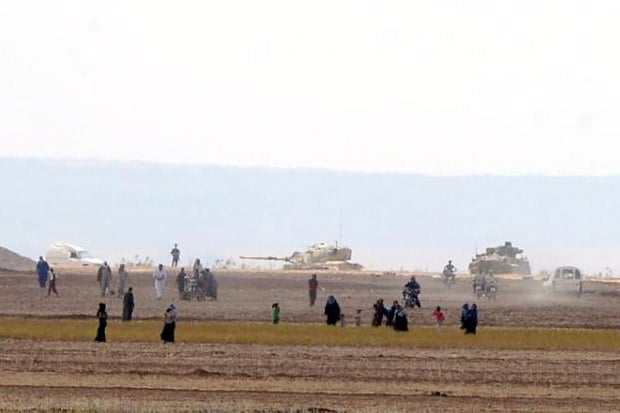 Tank Turki Kembali Sebrangi...
