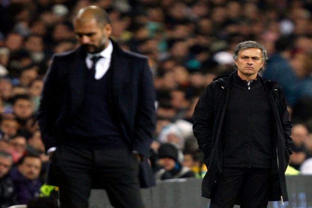 Perseteruan Jose Morinho-Pep...