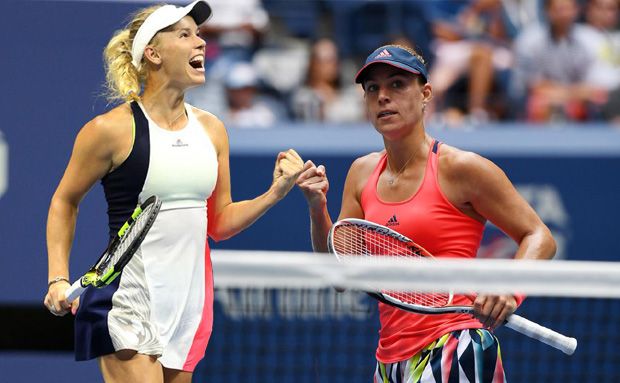 Kerber-Wozniacki Berebut...