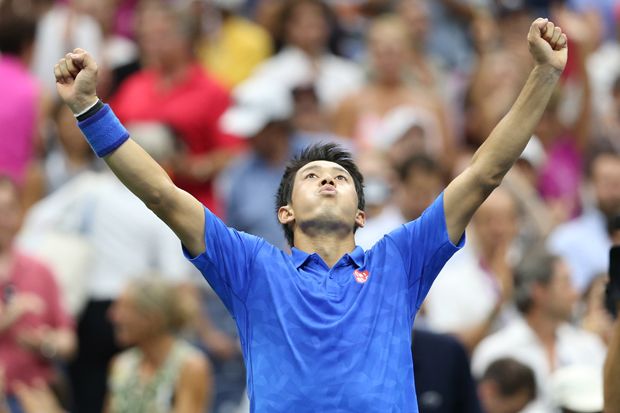 Singkirkan Murray, Nishikori...