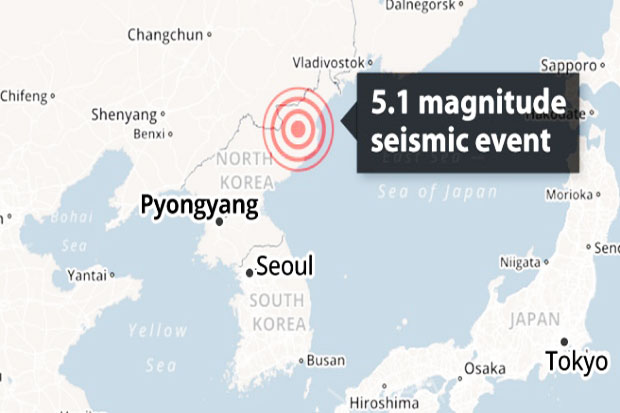 Earthquake in North...