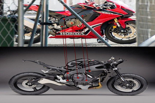 Wujud Honda CBR1000RR...