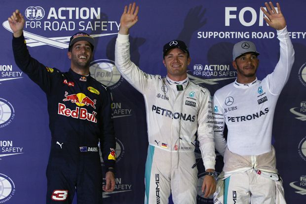 Rosberg Klaim Pole Position...