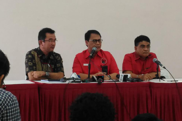 Umumkan Cagub dan Cawagub...
